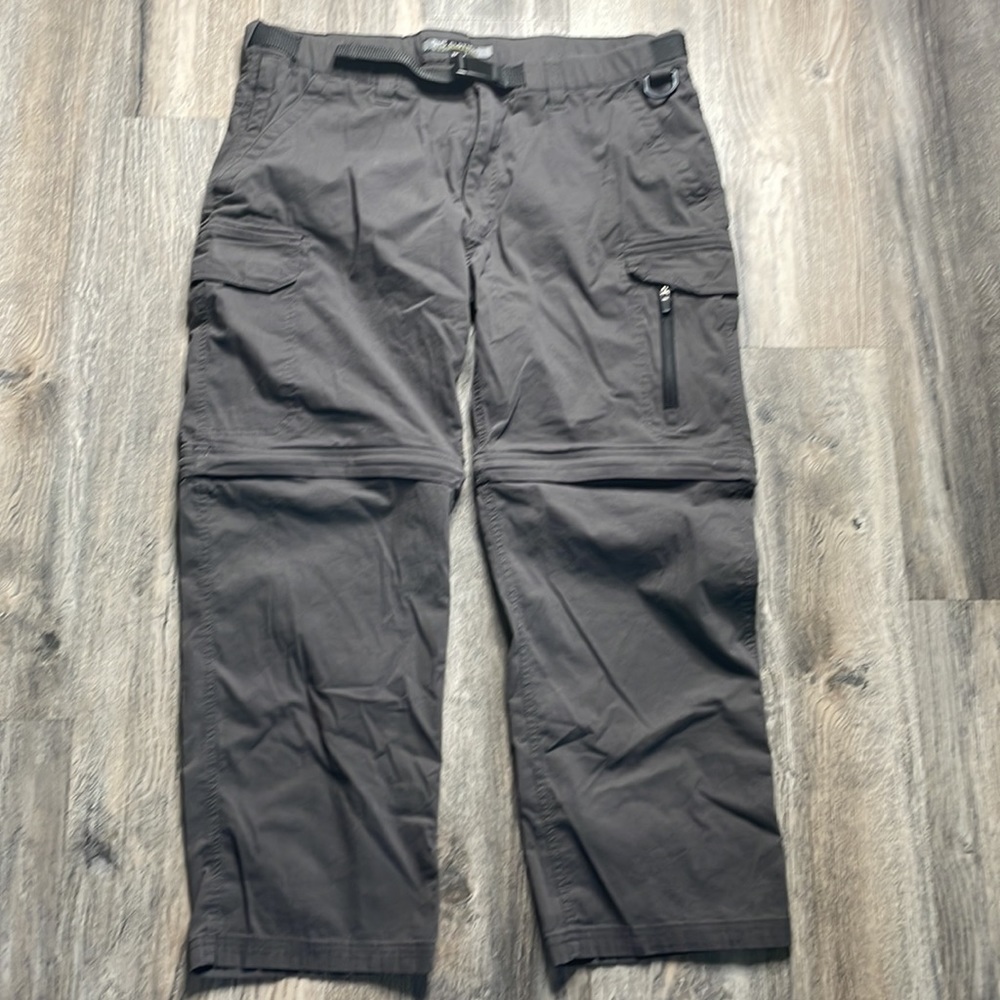 BC Clothing Men Lightweight Convertible Stretch Cargo Pants & Shorts, sz XXLx30 - Picture 7 of 11